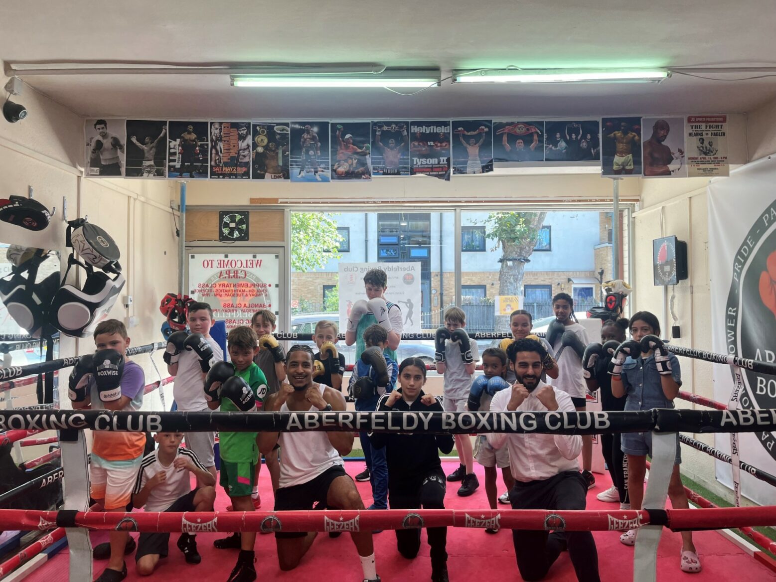 Greencore Bow Supporting Local Boxing Gym Summer Club - Greencore