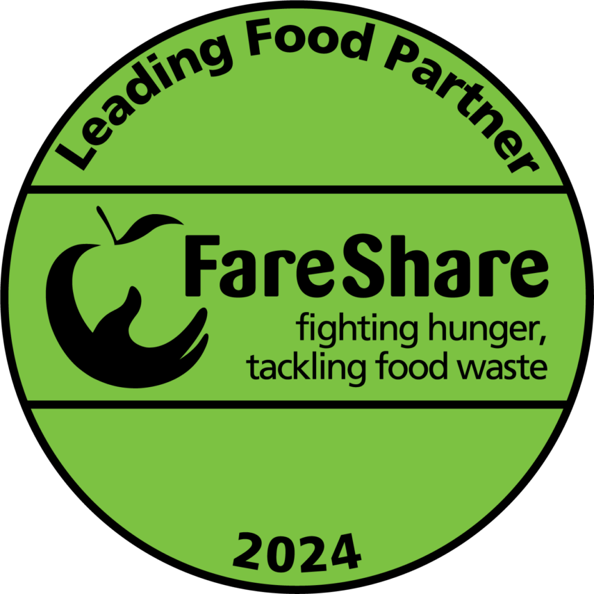 Food Partner FareShare Leading Food Partner 2024 - Greencore